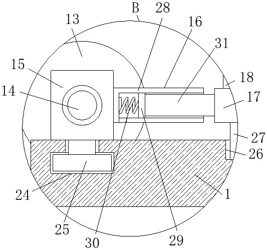 A bullet camera with heat dissipation function