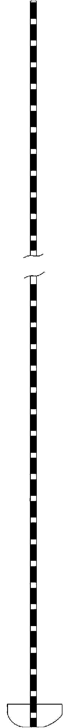 Combined type percutaneous zygopophysis pedicle screw internal fixation system