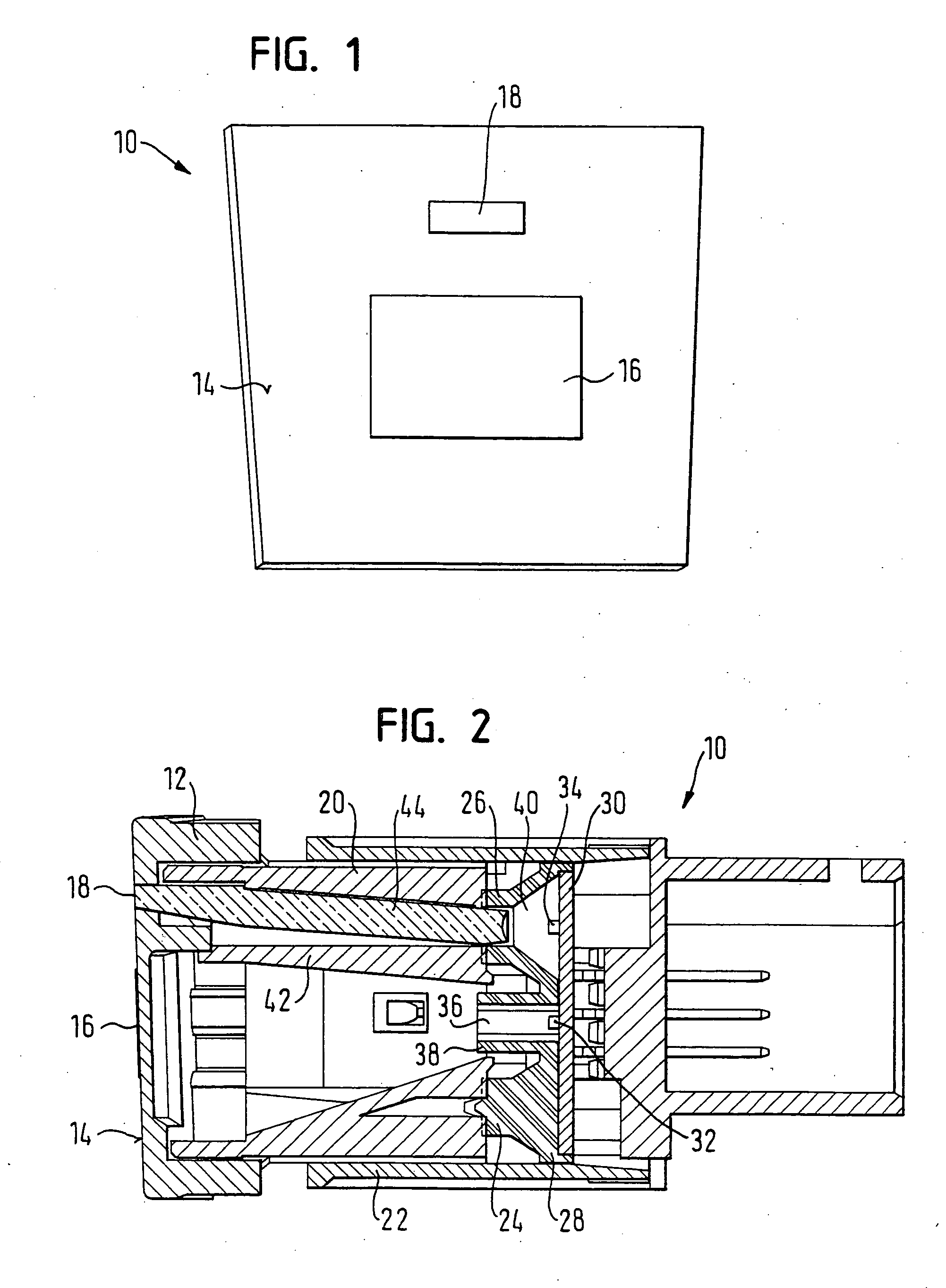 Electric push-button switch