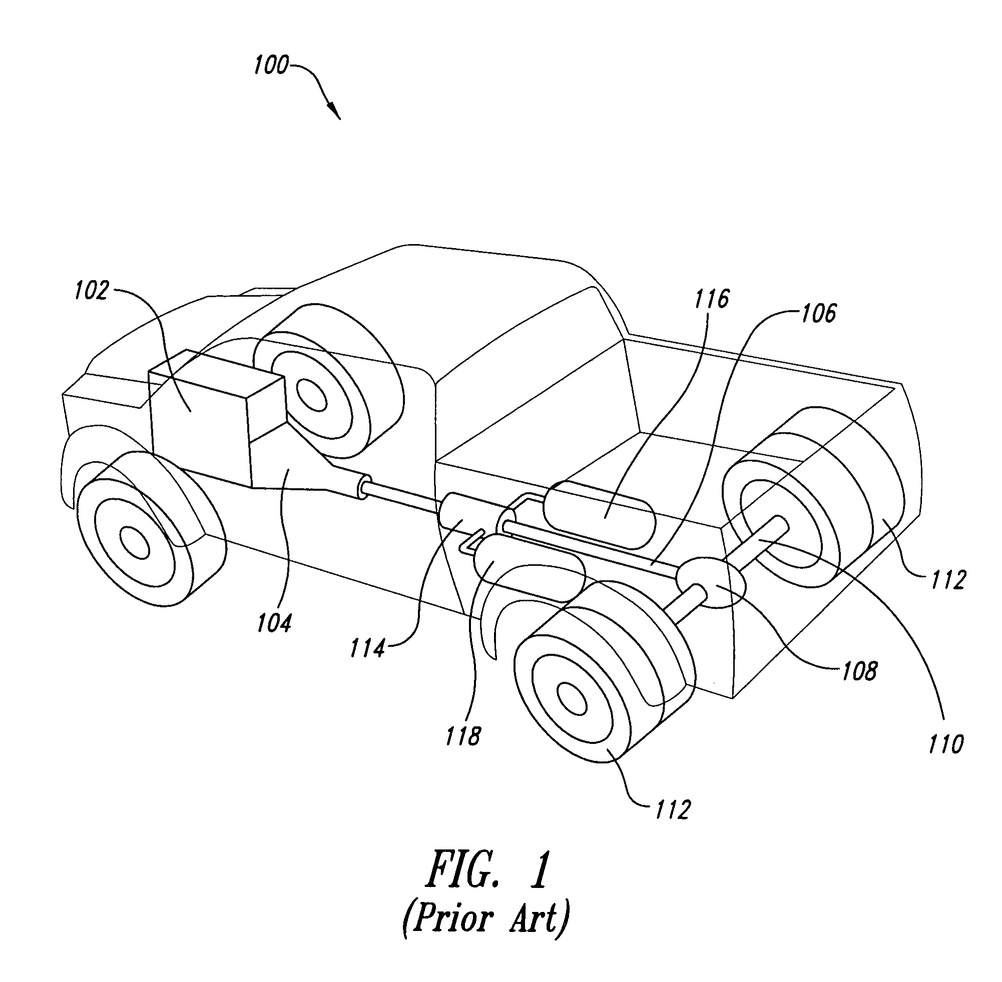 Hydraulic hybrid vehicle with integrated hydraulic drive module and four-wheel-drive, and method of operation thereof