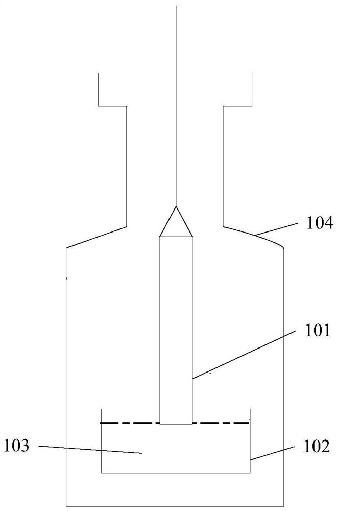 Method, device and equipment for detecting crystal line growth state of silicon rod