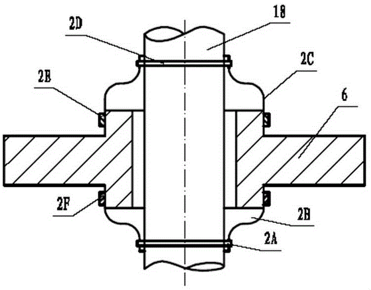 Metallic material tensile experiment system of multifunctional integration structure