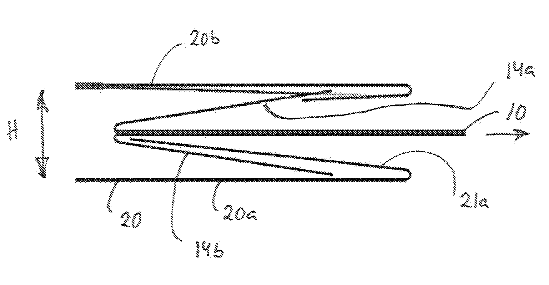 Insert and package formed of an insert in a sleeve