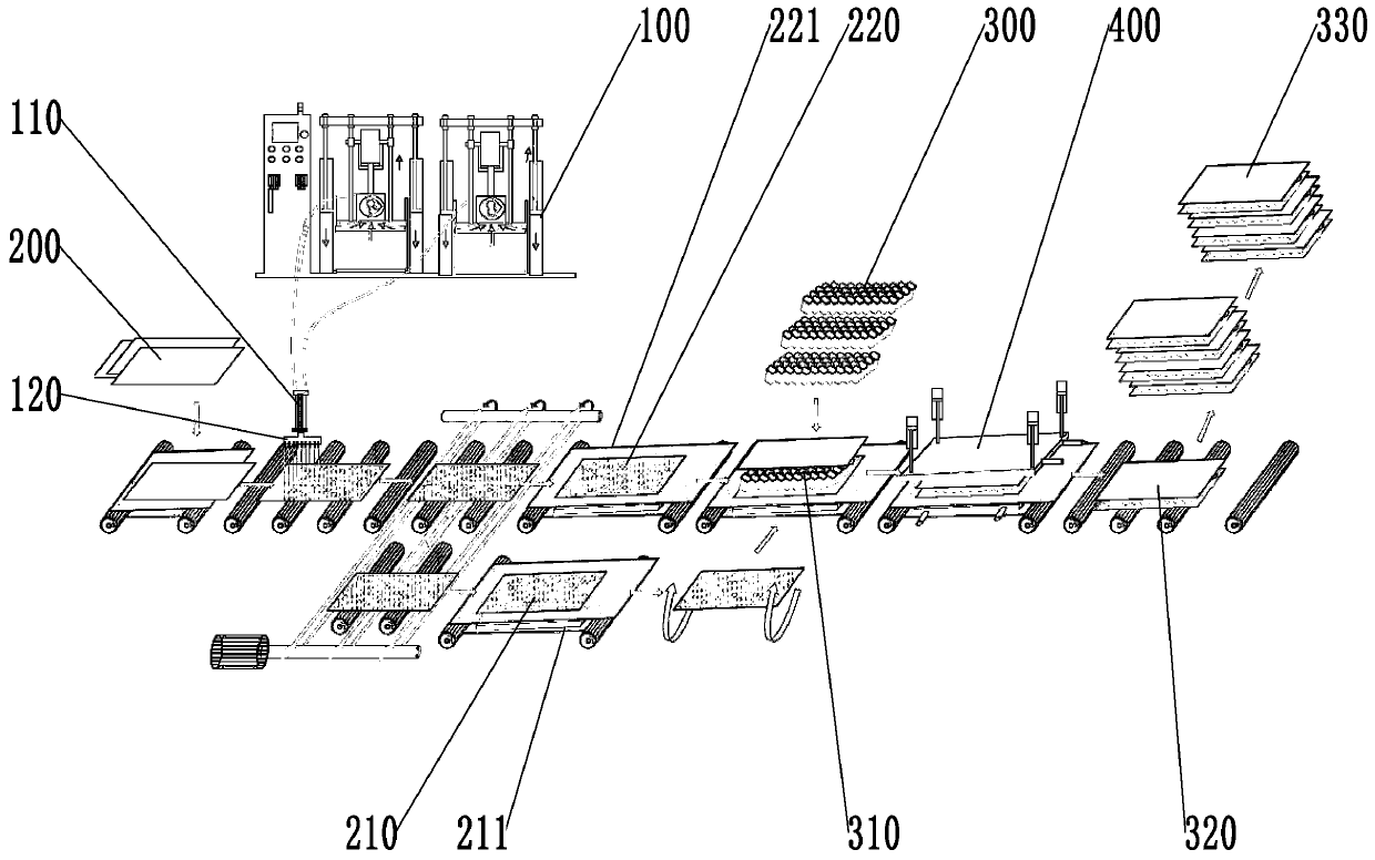 Process for improving bonding strength of aluminum honeycomb plates