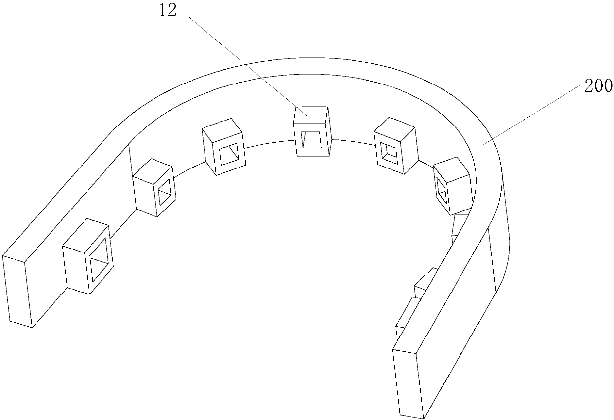 Bracket positioning guide plate and manufacturing method, bracket positioning gauge and bracket positioning method