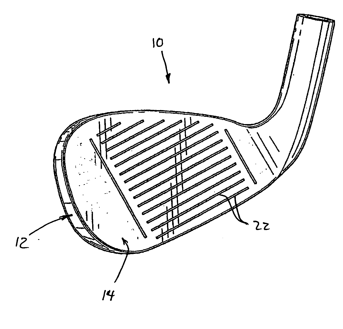 Golf club striking face and method of manufacture