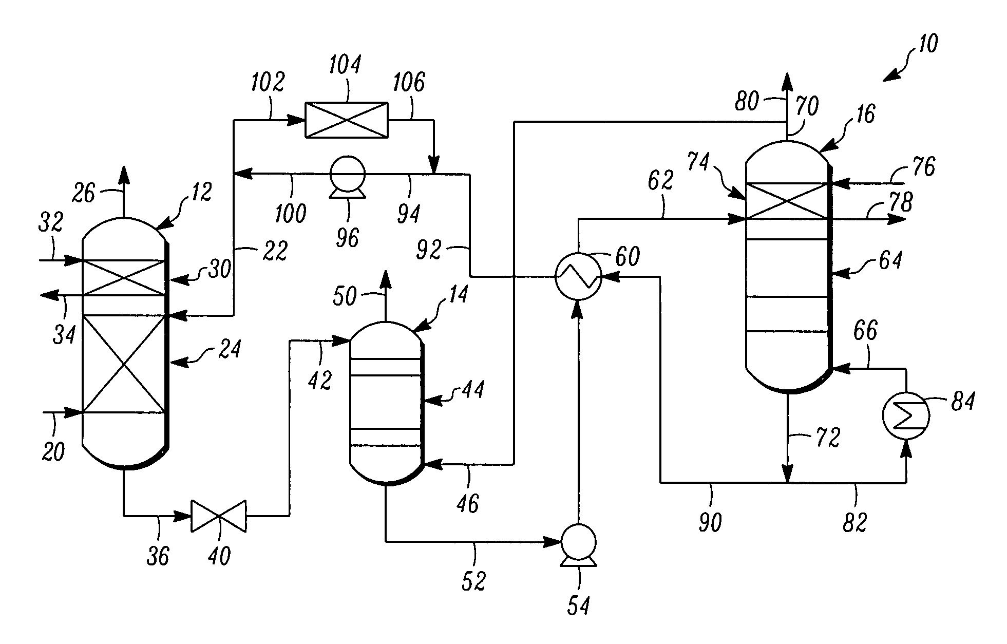 Amine treatment in light olefin processing