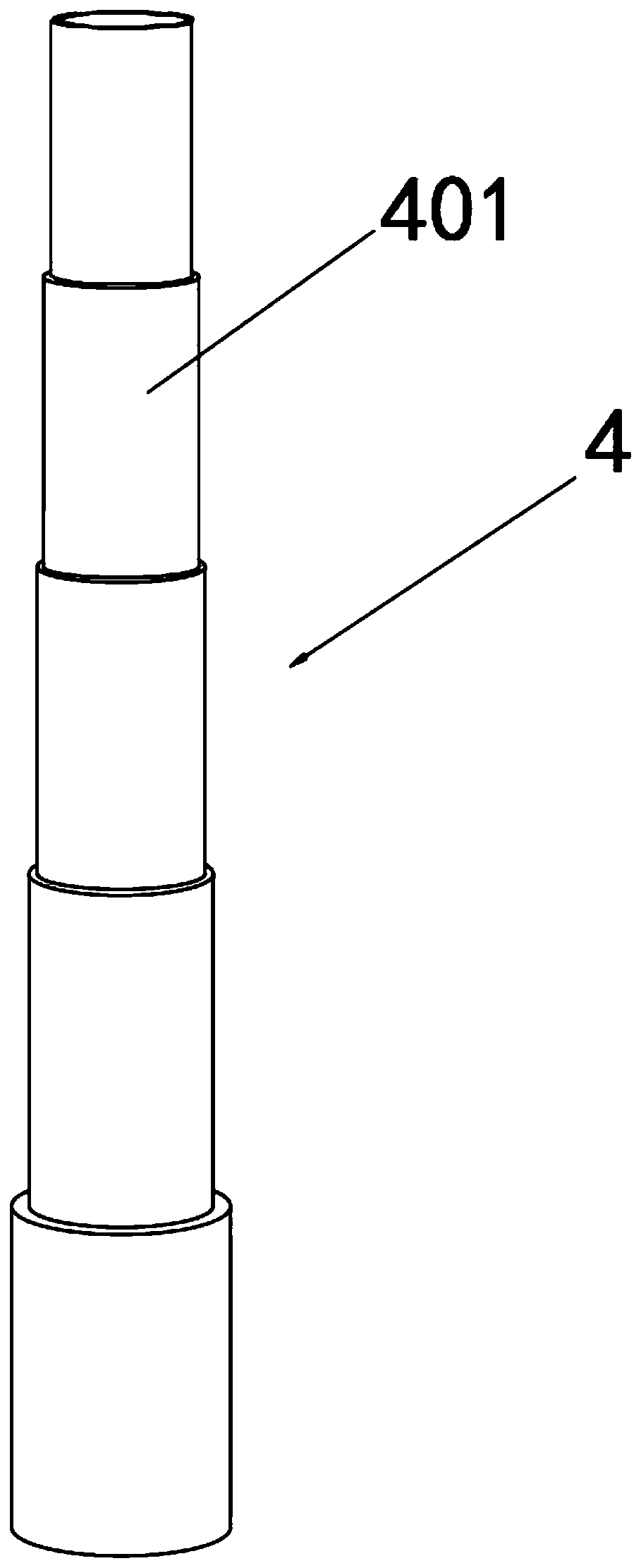 Concrete grouting equipment for building construction and operation method of equipment