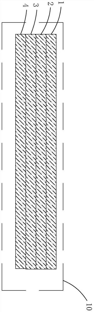 Light-transmitting color diaphragm, manufacturing method thereof and capacitive touch color diaphragm