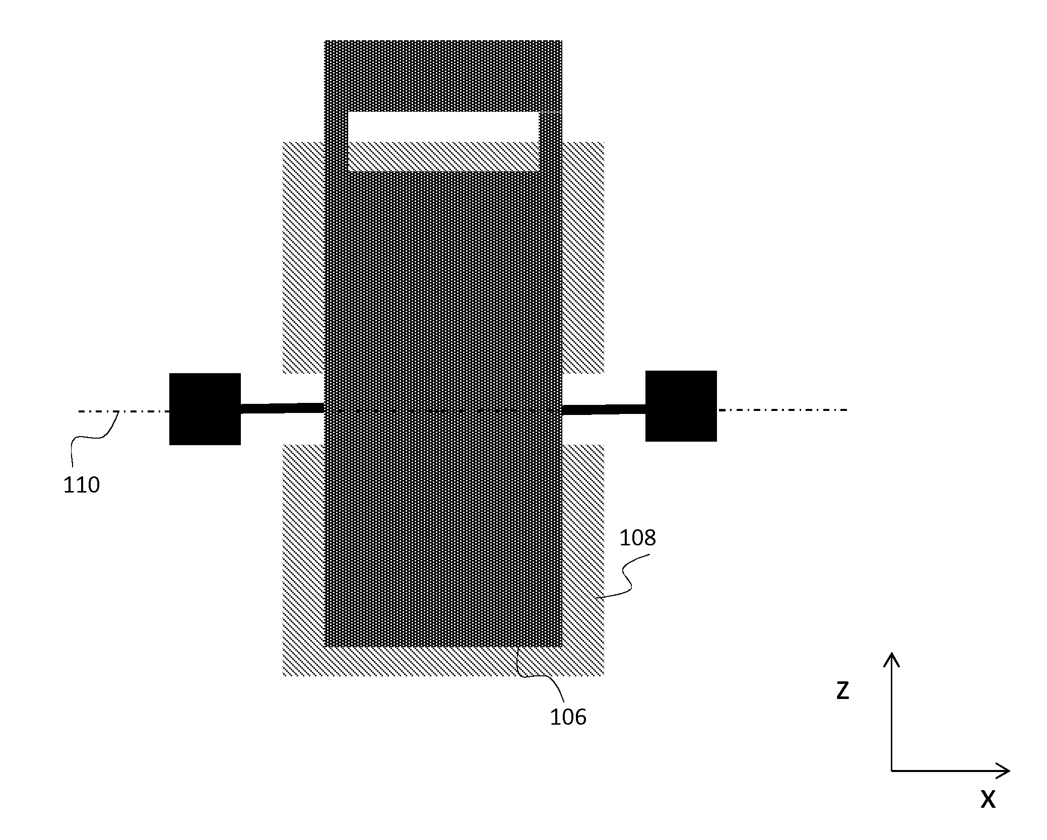 Microelectromechanical device with motion limiters