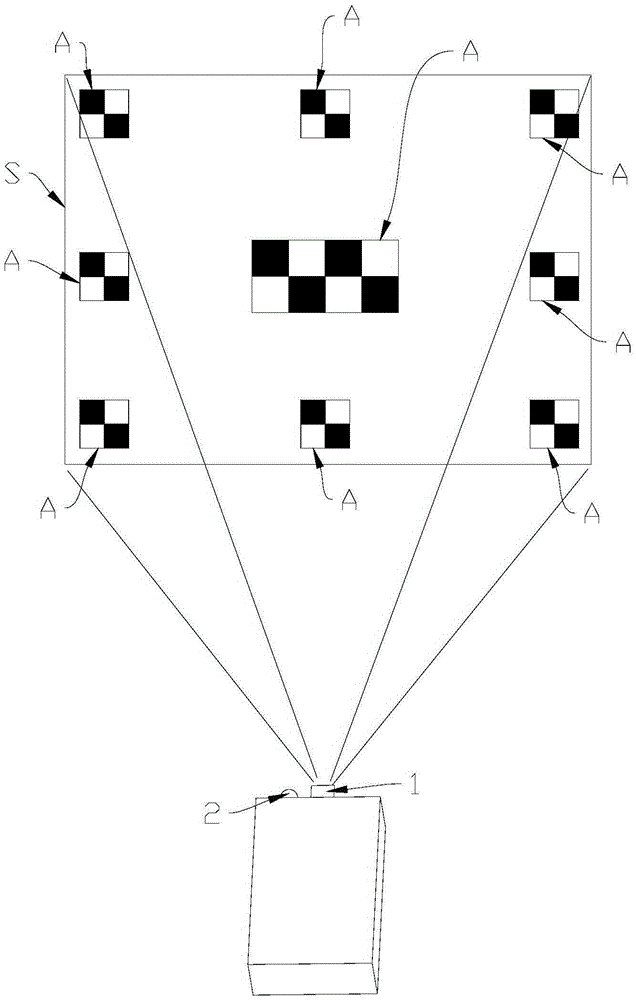 Method and system for automatic focusing on multi-point reference image recognition