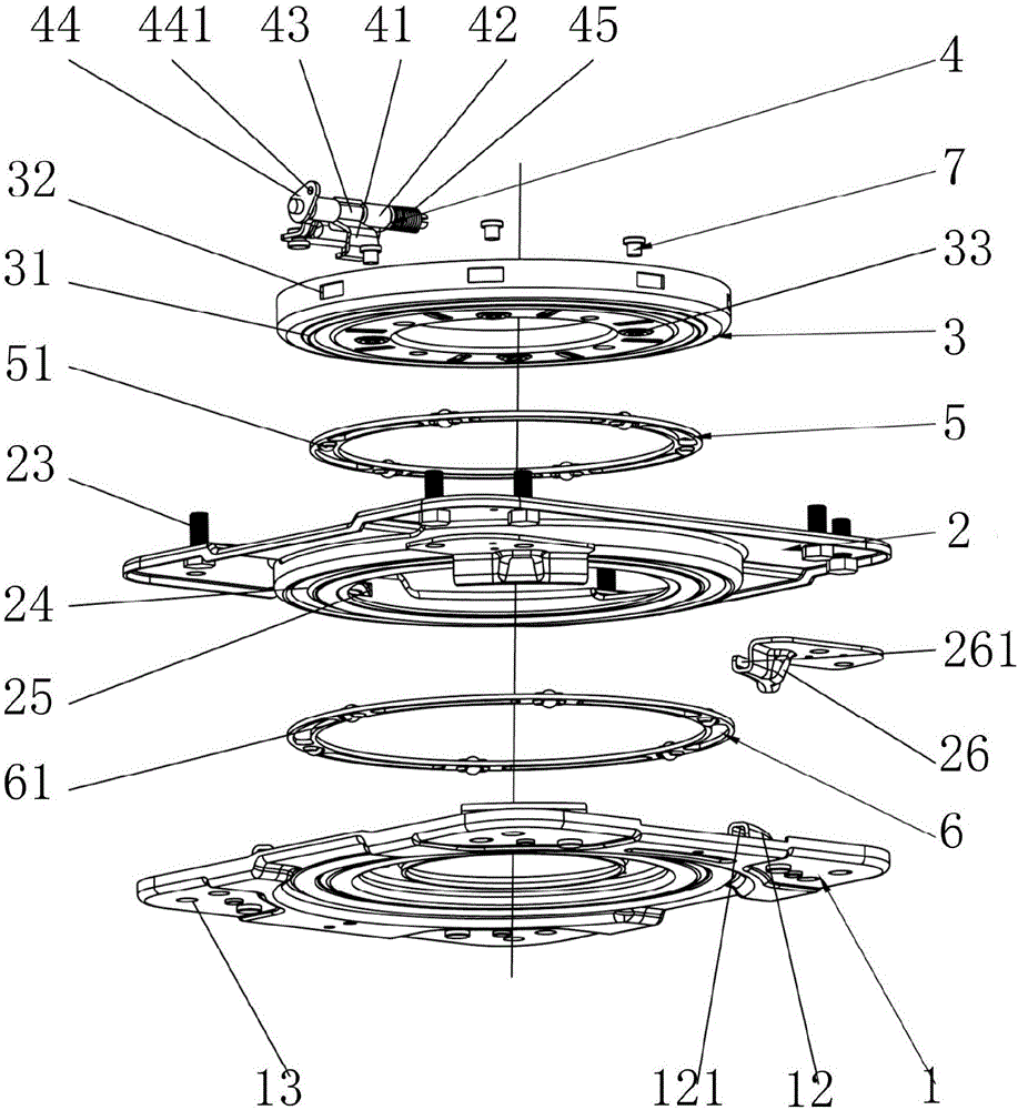 Turnplate for automobile seat