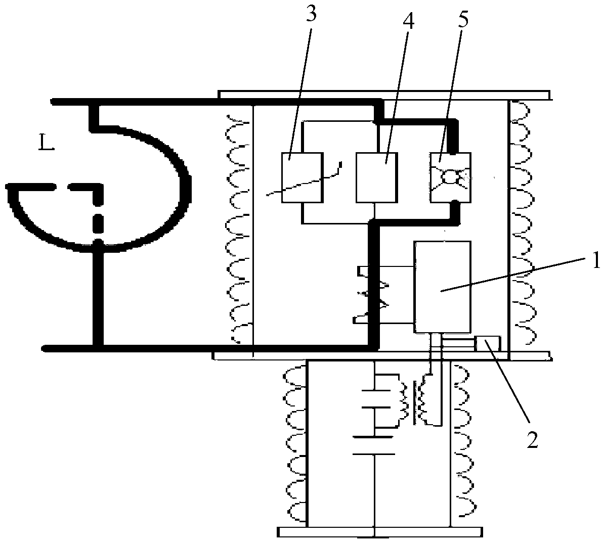 Power grid current limiting device, power grid current limiter and power grid current limiting system