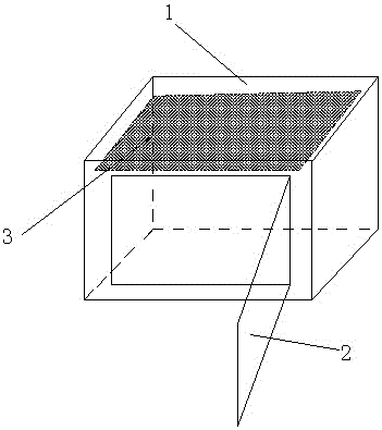 A heat-insulated fireproof safe