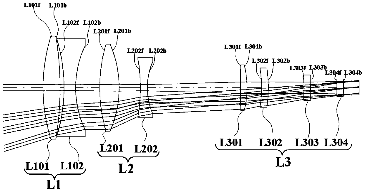 Large-view field wide-spectrum afocal optical system