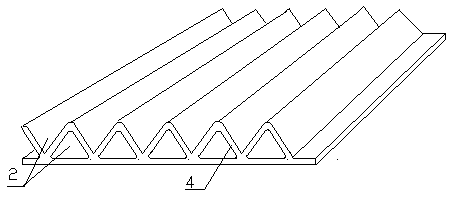 An integral ceramic wire mesh corrugated packing and its manufacturing method