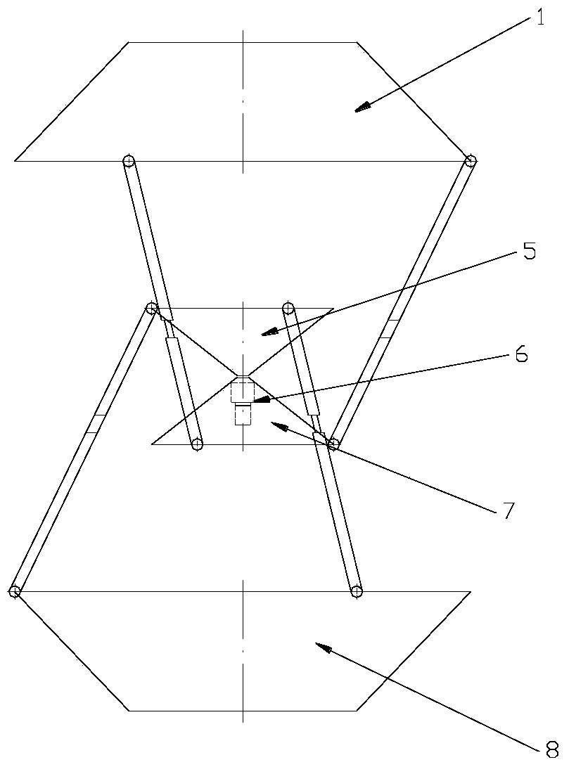 A vhf-uhf band broadband omnidirectional receiving antenna