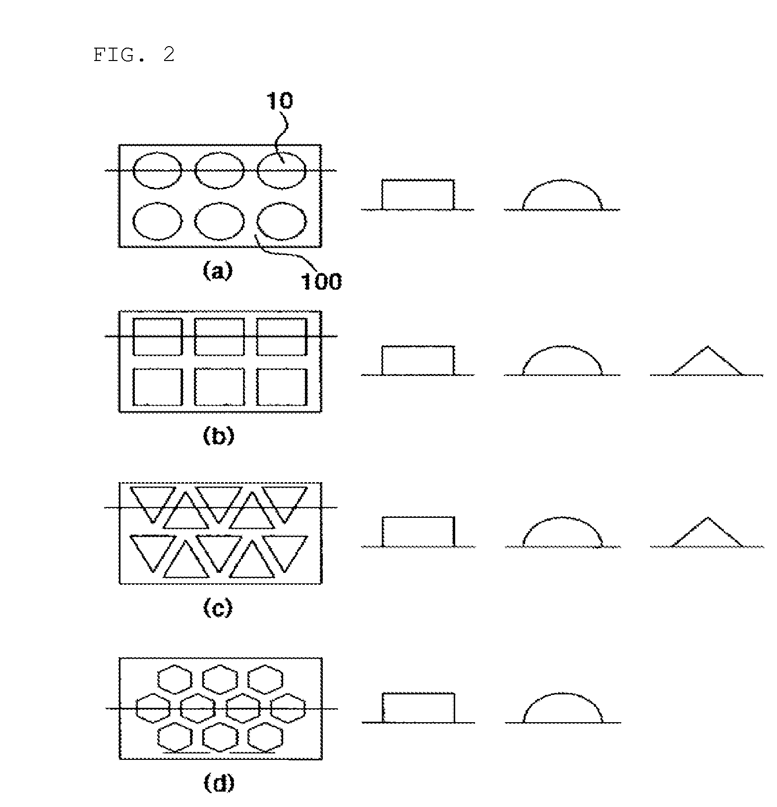 Micro-composite pattern lens, and method for manufacturing same