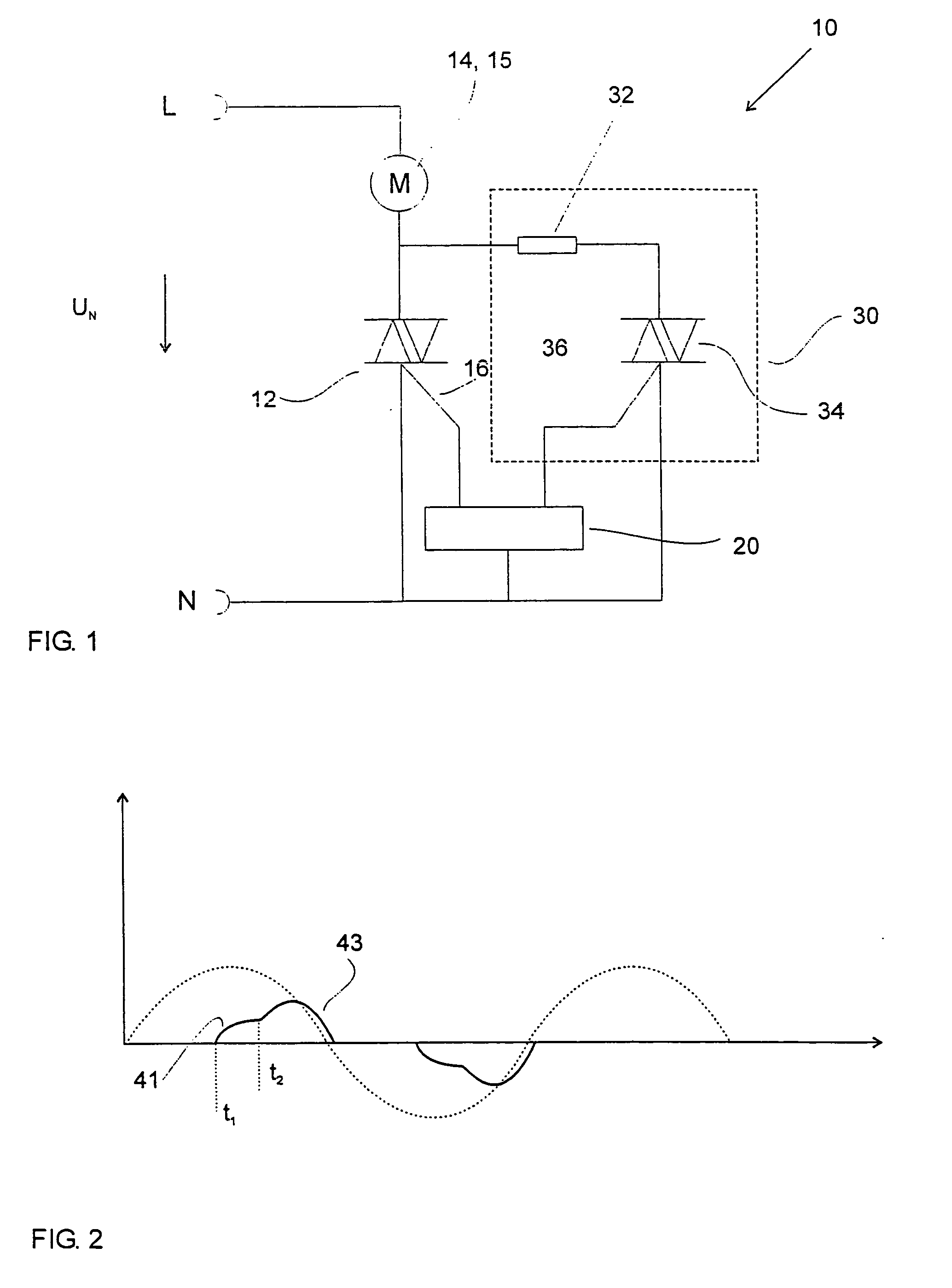 Apparatus for power control by phase gating and a method for harmonic reduction