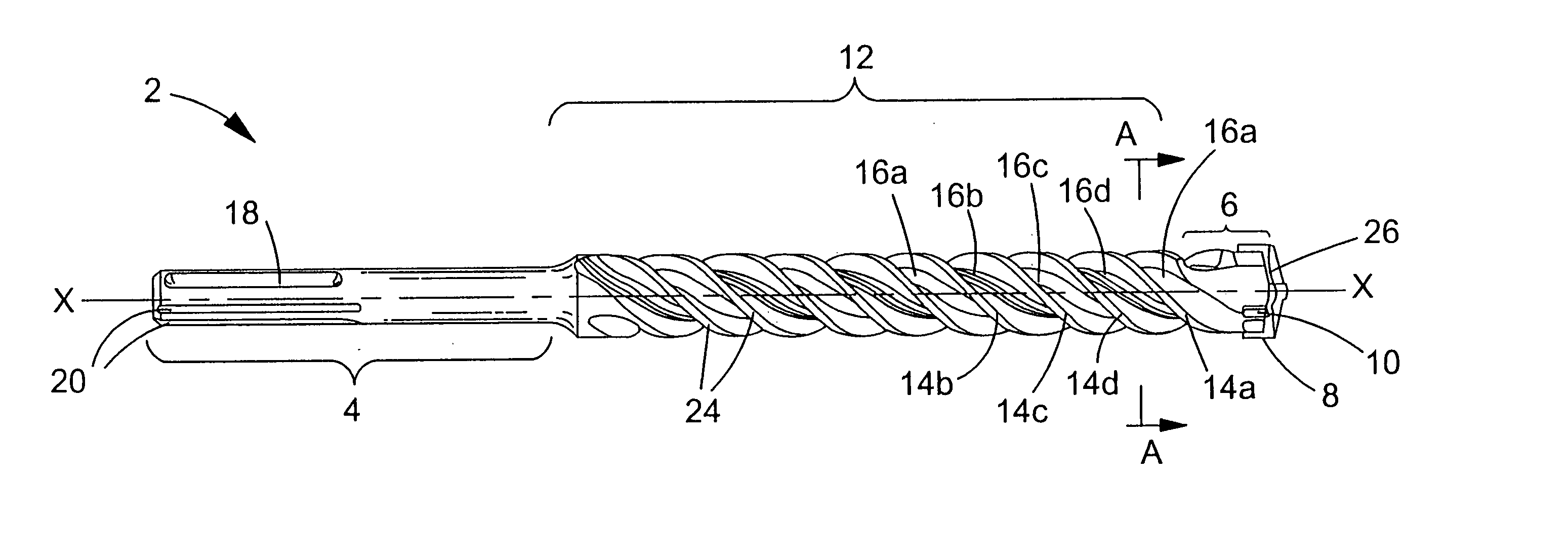 Cutting plate for a drill bit