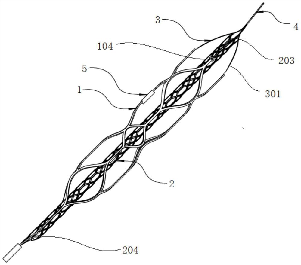 Double-layer embolectomy device