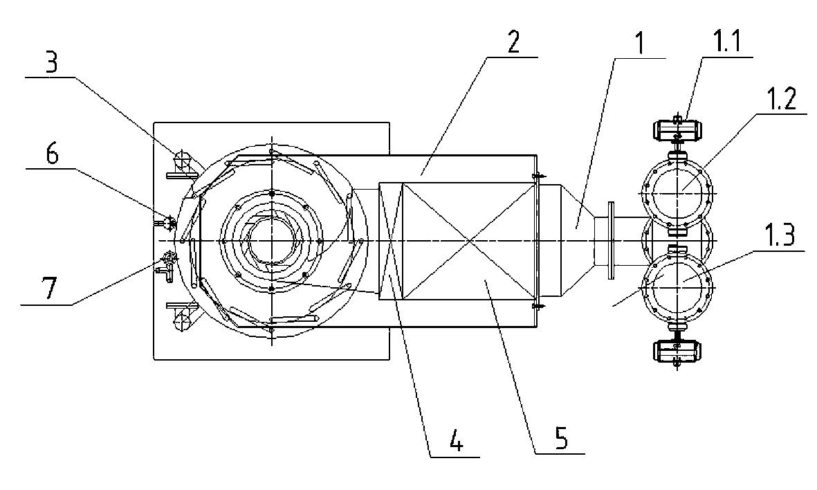 Heat accumulative gas burner