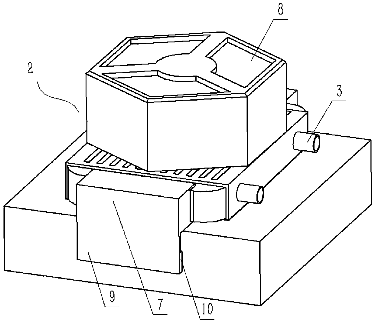 Computer cooling case and cooling method thereof