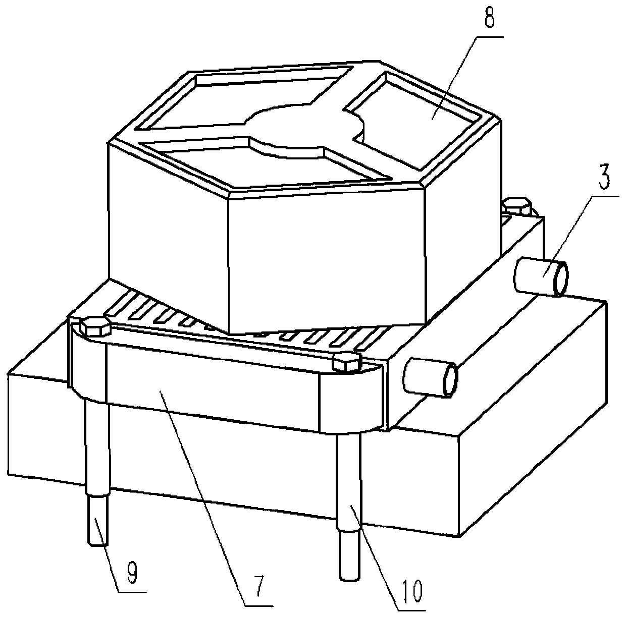 Computer cooling case and cooling method thereof