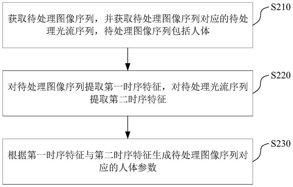 Human body reconstruction method, human body reconstruction device, storage medium and electronic equipment