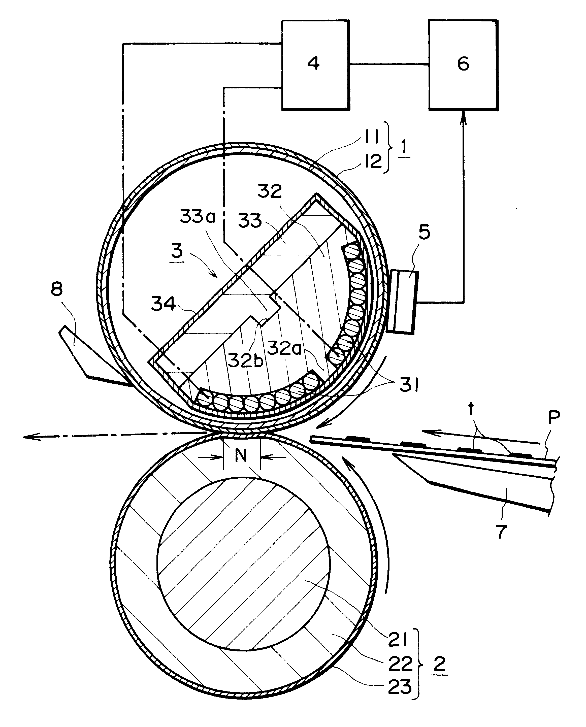 Method of mounting a coil unit for use as an image heating apparatus