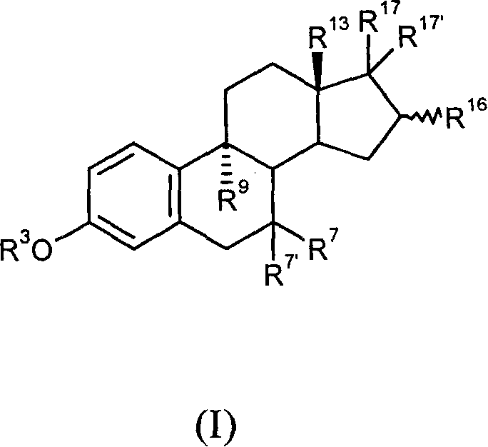 9-alpha-substituted estratrienes as selectively active estrogens