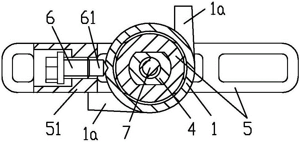 Lock control ball valve