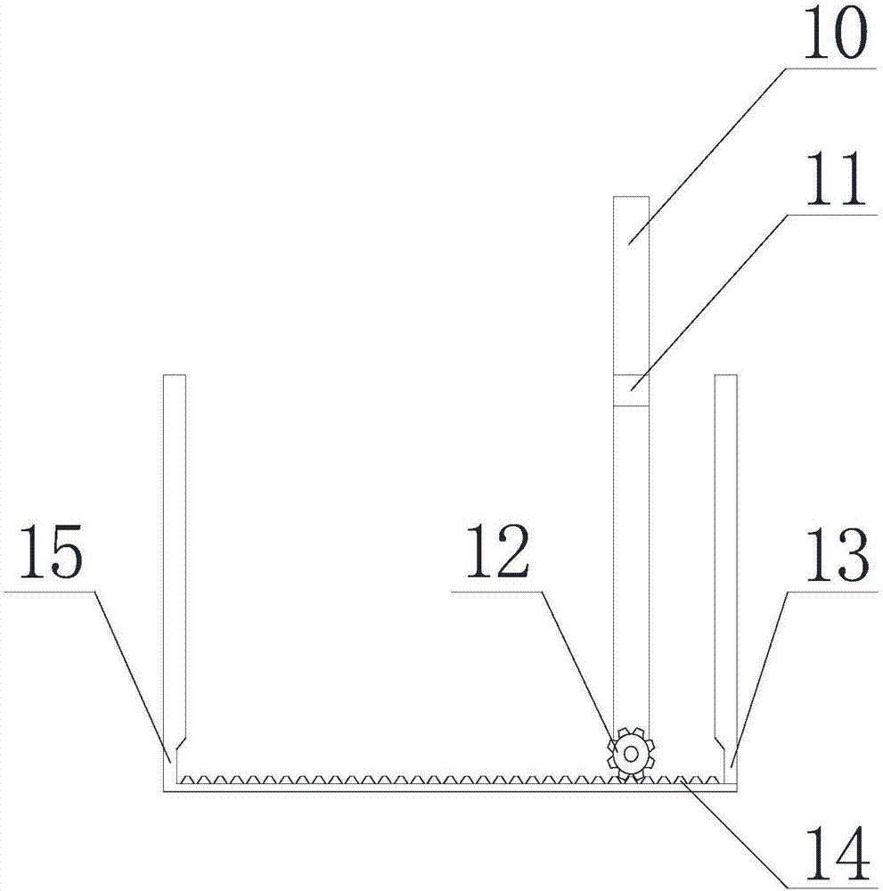 Tipping bucket equipment for carrying craftworks