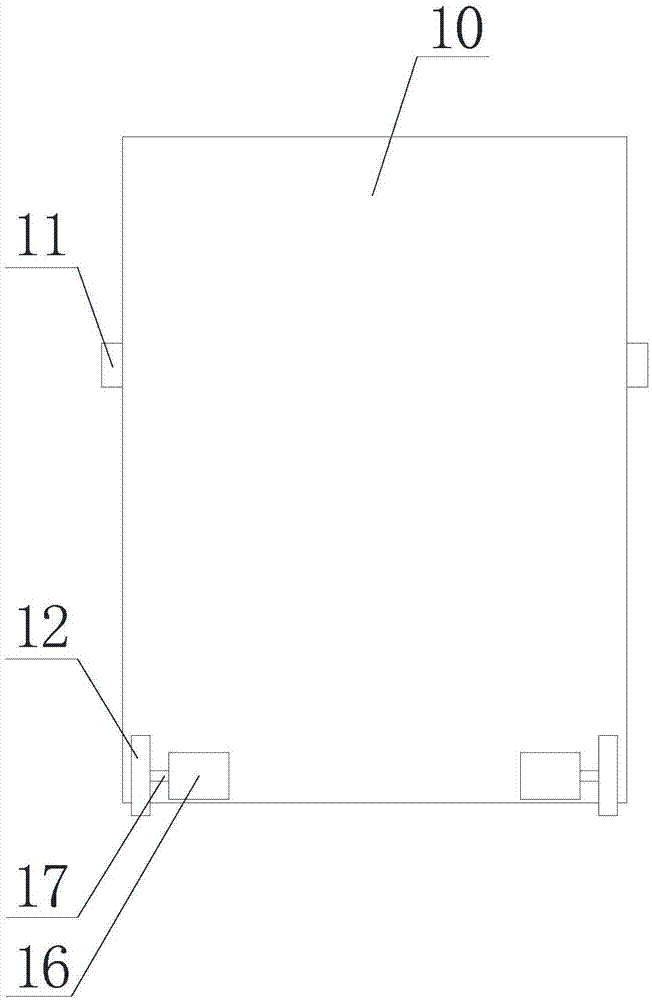 Tipping bucket equipment for carrying craftworks