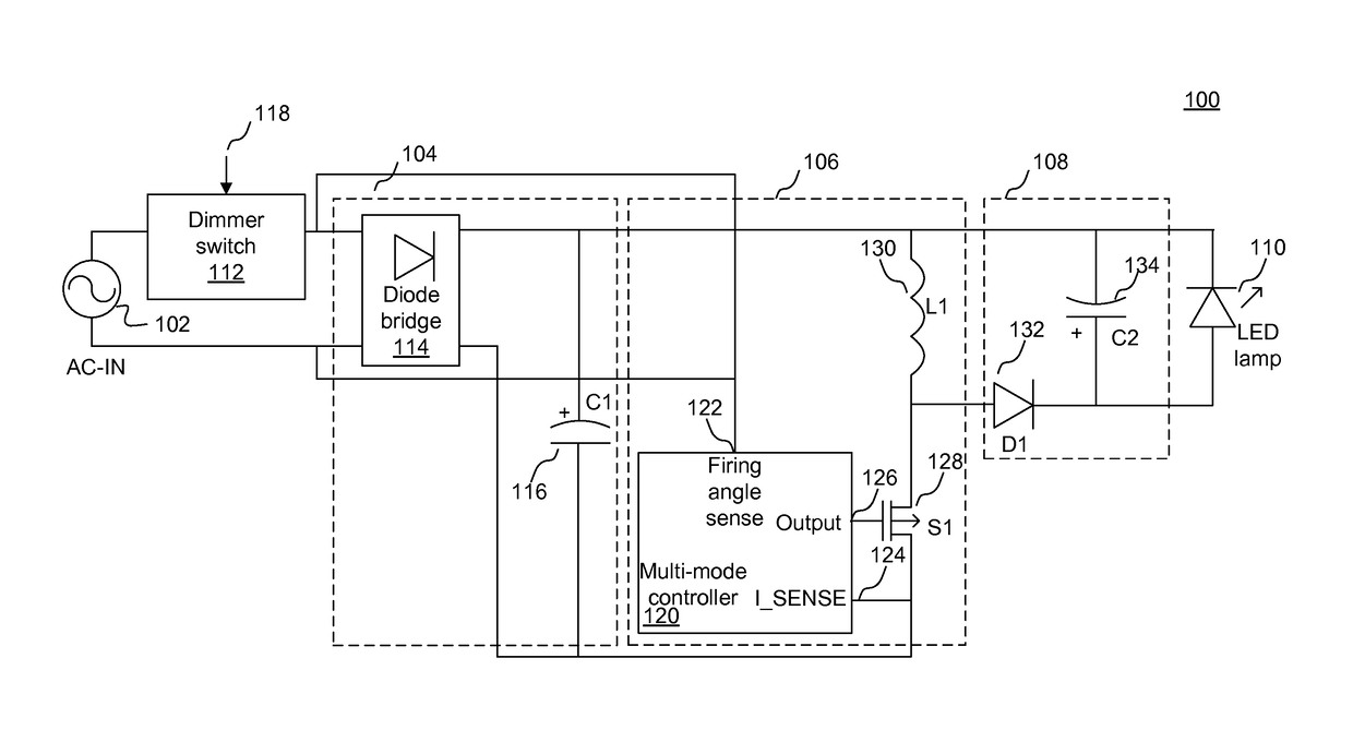 Multi-mode control for solid state lighting