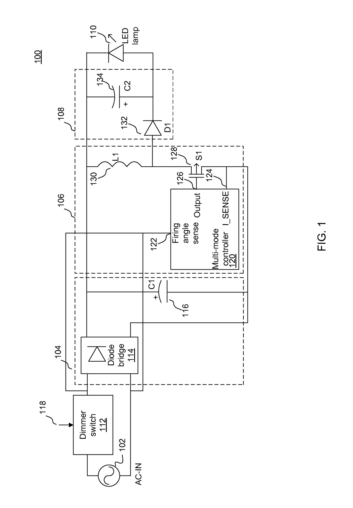 Multi-mode control for solid state lighting