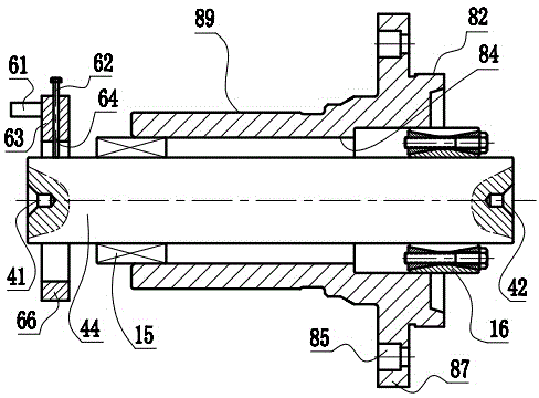 Flame-proof type nickel alloy flat-belt pulley motor