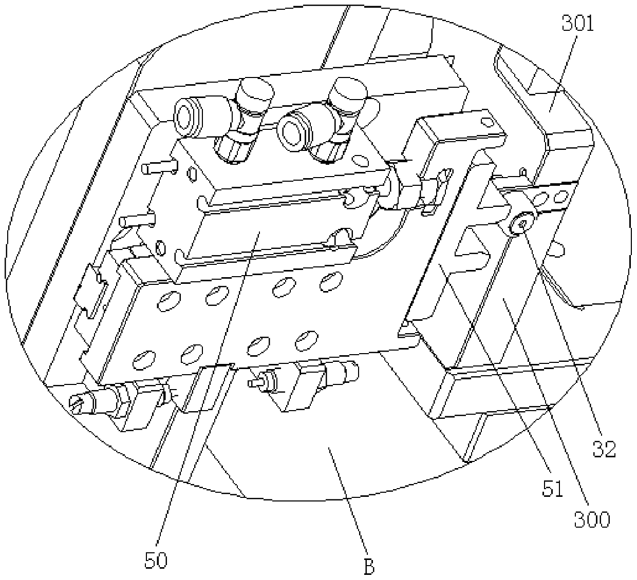 Vertical overturning carrier device