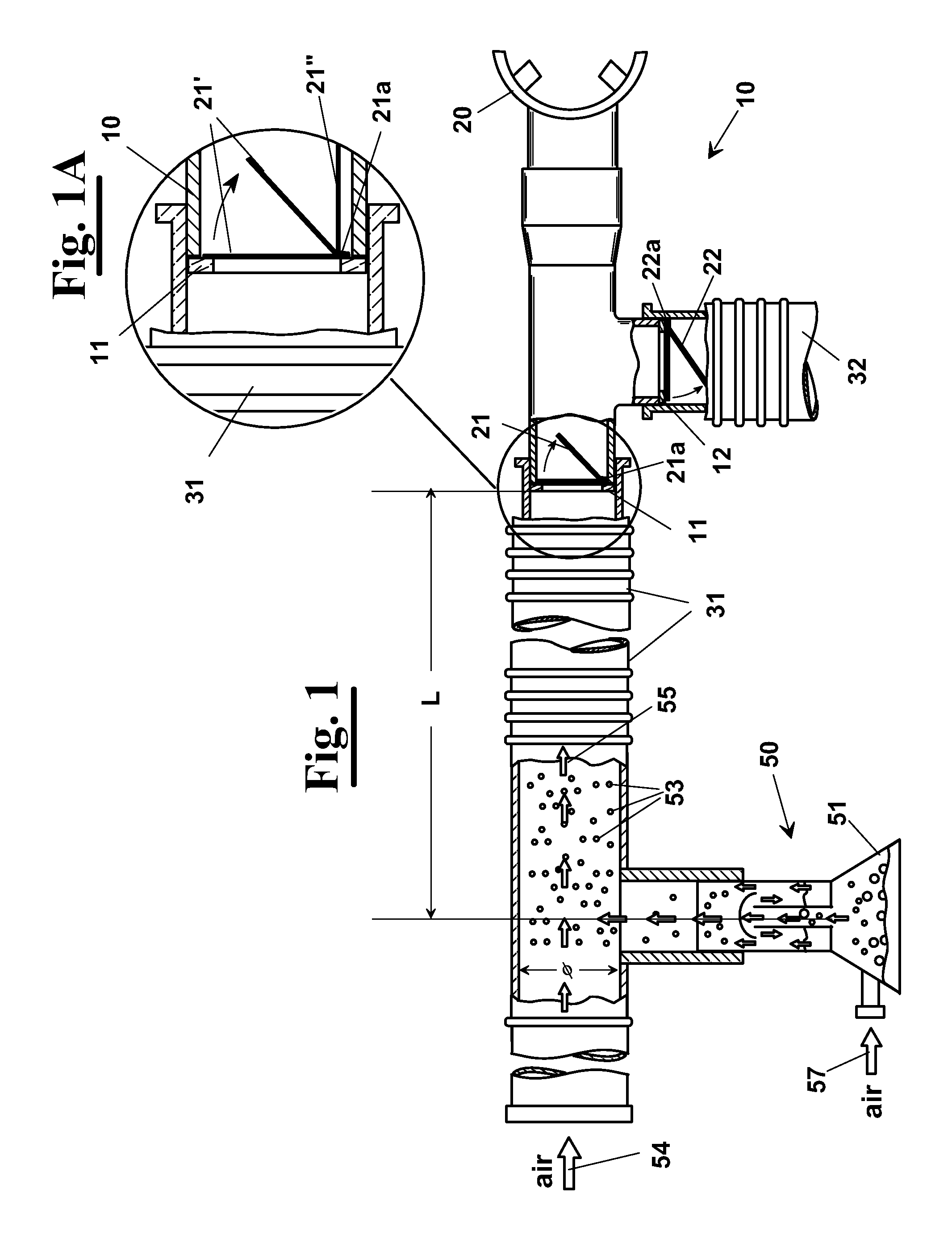 Ventilation apparatus for pulmonary scintigraphy