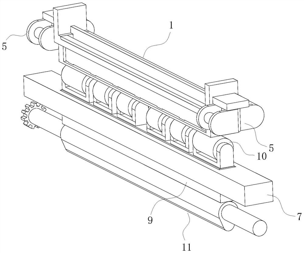 Efficient heavy plate type feeder driven by double motors