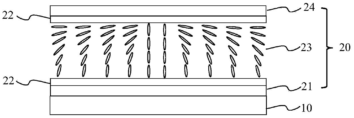 Liquid crystal lens, display device and curved surface display method