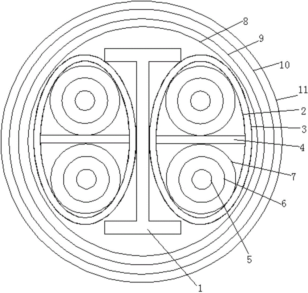 Aerospace tensile power cable