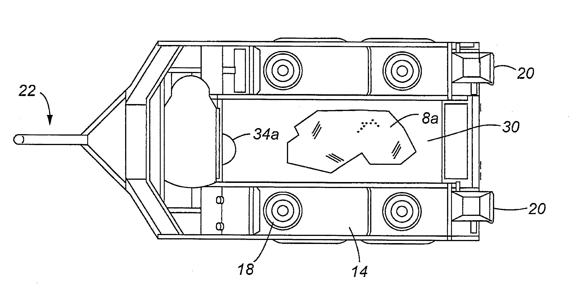 Towed portable cleaning station