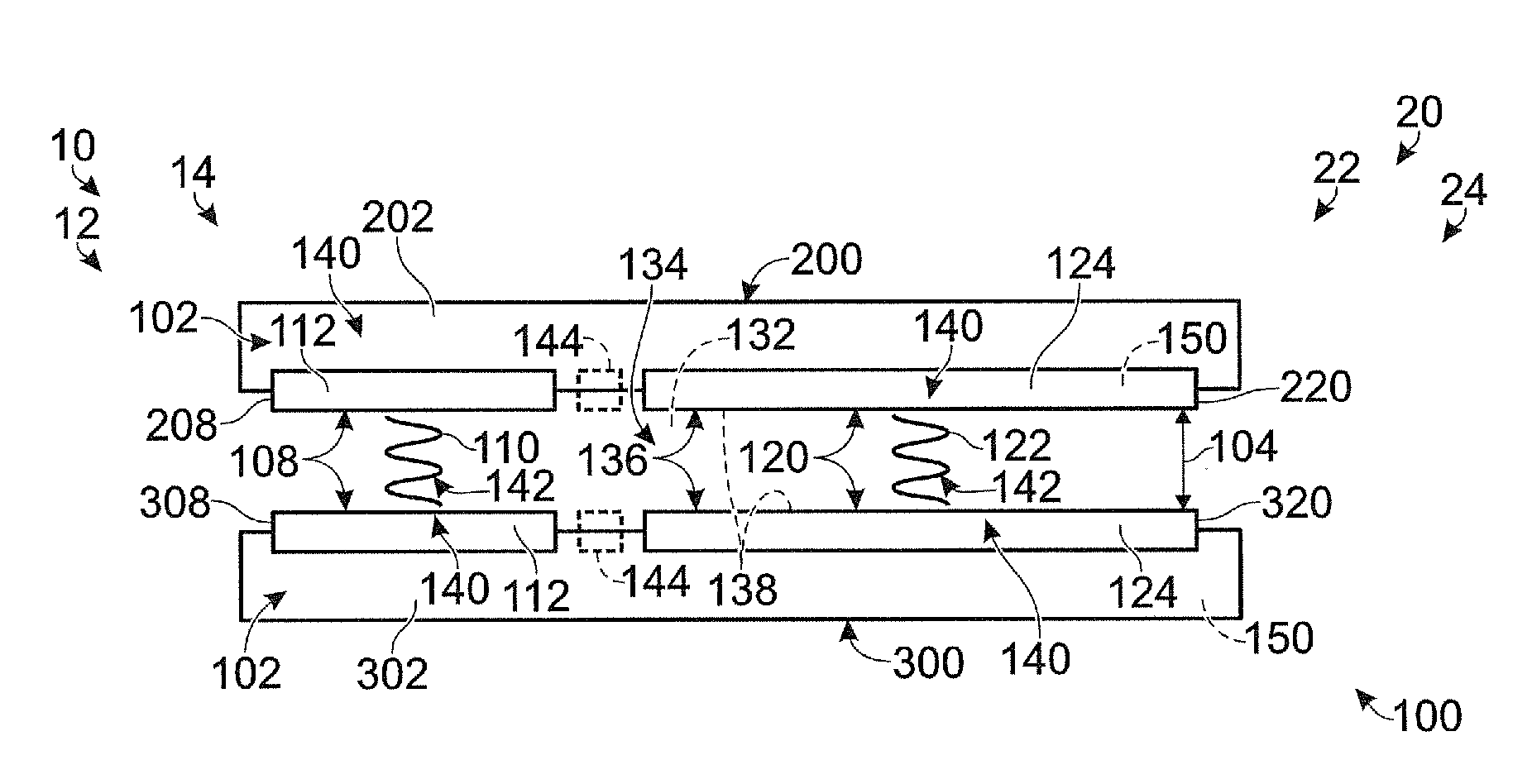 Systems and methods for non-contact power and data transfer in electronic devices