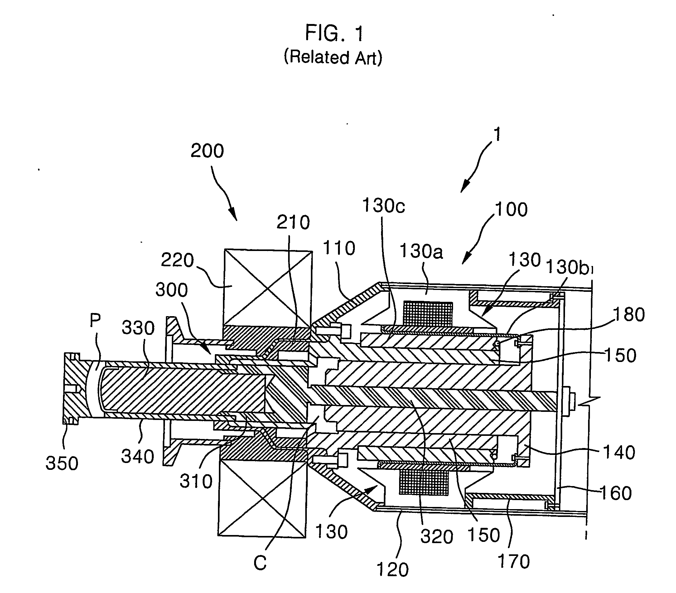 Piston assembly of cooler