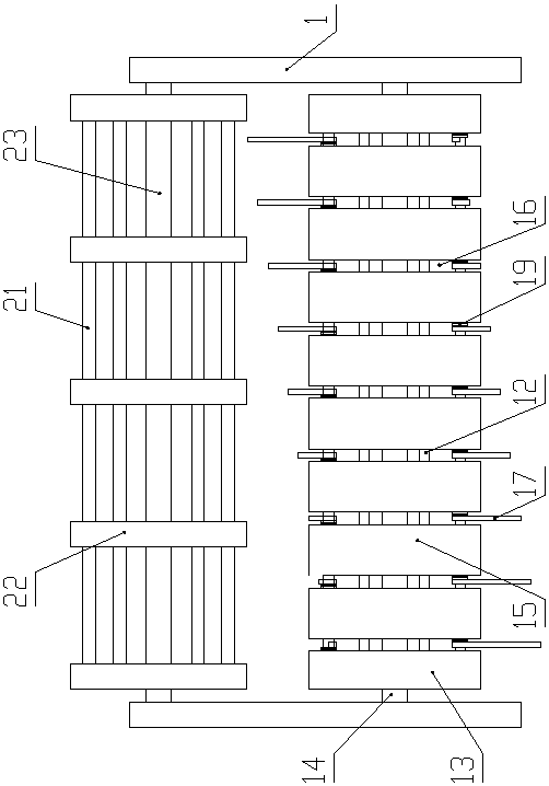 Self-propelled peanut gathering harvester