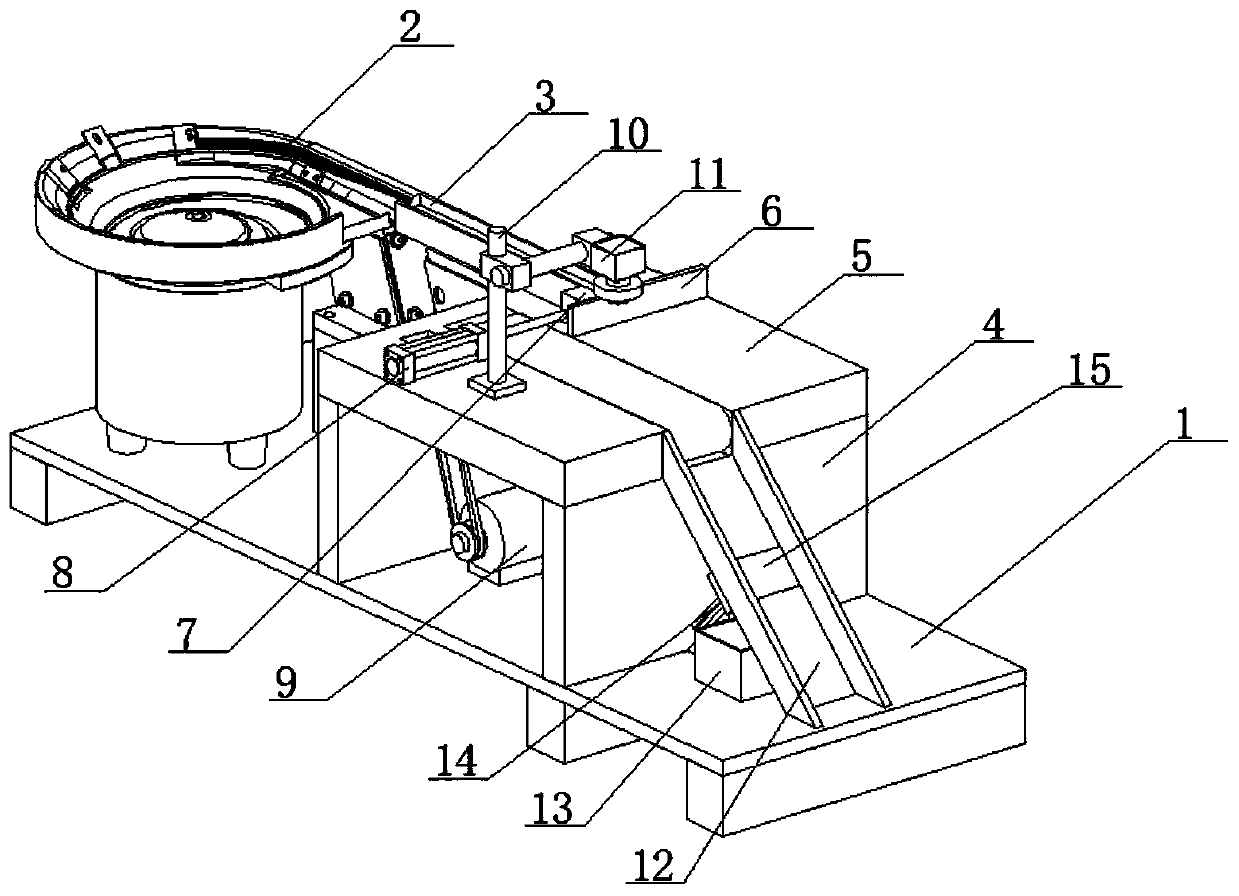 Continuous feeding type full-automatic testing machine