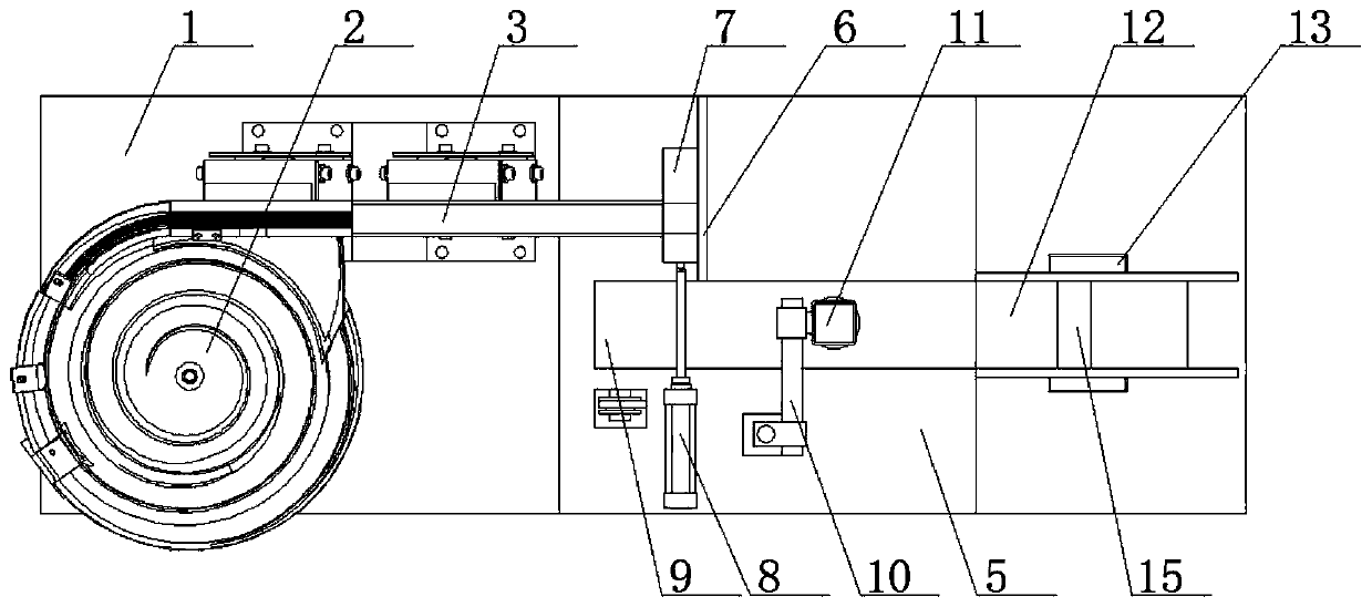 Continuous feeding type full-automatic testing machine