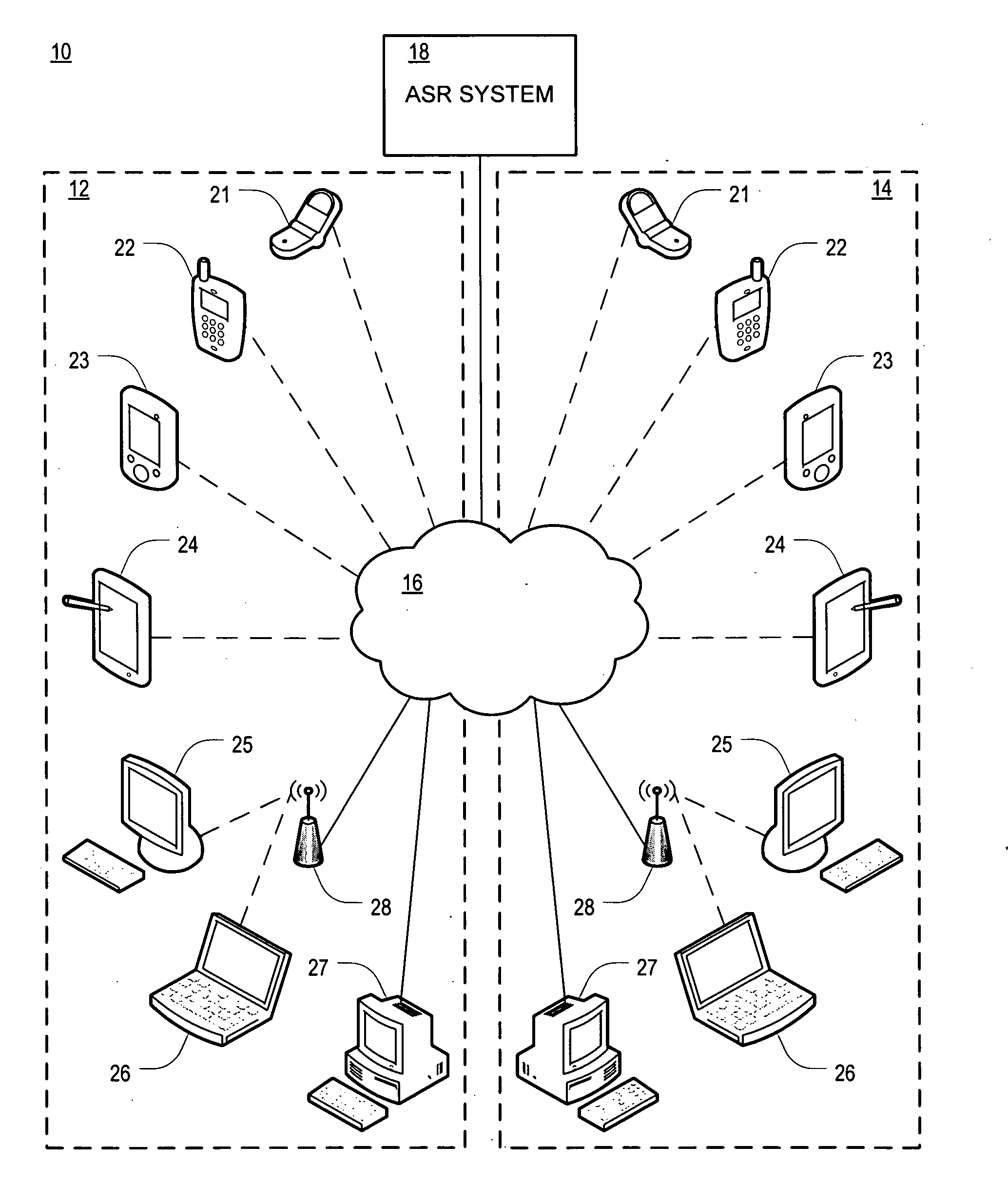 Continuous speech transcription performance indication