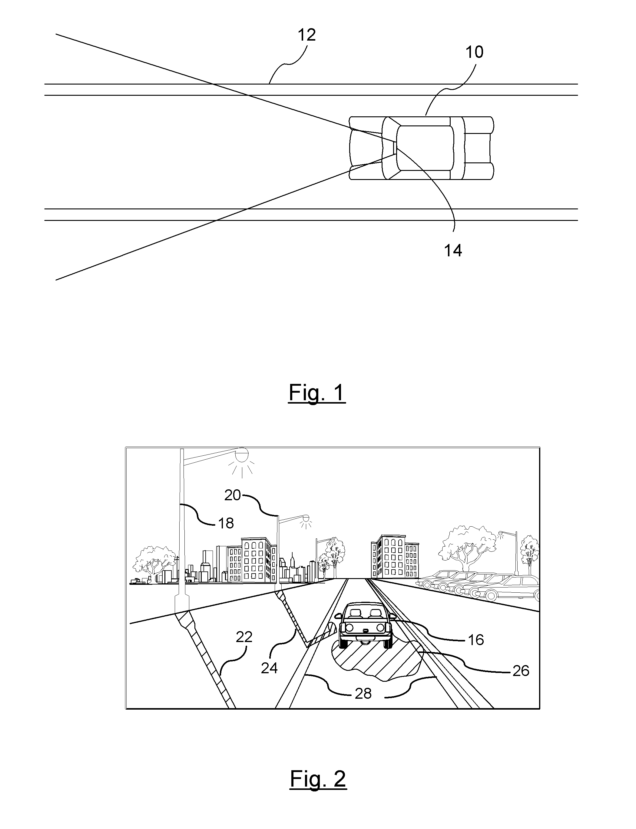 Shadow removal in an image captured by a vehicle based camera using a non-linear illumination-invariant kernel